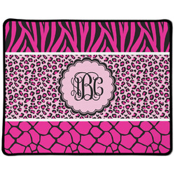 Triple Animal Print Large Gaming Mouse Pad - 12.5" x 10" (Personalized)