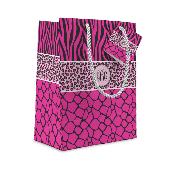 Custom Triple Animal Print Gift Bag (Personalized)