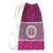 Triple Animal Print Small Laundry Bag - Front View