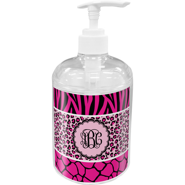 Triple Animal Print Soap / Lotion Dispenser (Personalized)