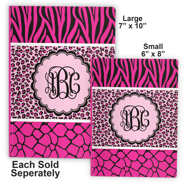 Triple Animal Print Soft Cover Journal - Compare