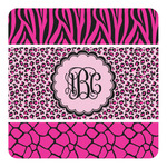 Triple Animal Print Square Decal (Personalized)