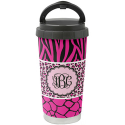 Triple Animal Print Stainless Steel Coffee Tumbler (Personalized)