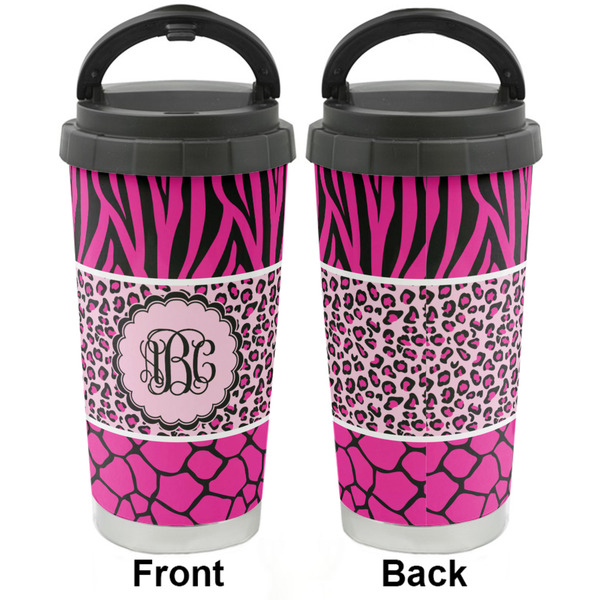 Triple Animal Print Stainless Steel Travel Cup - Apvl
