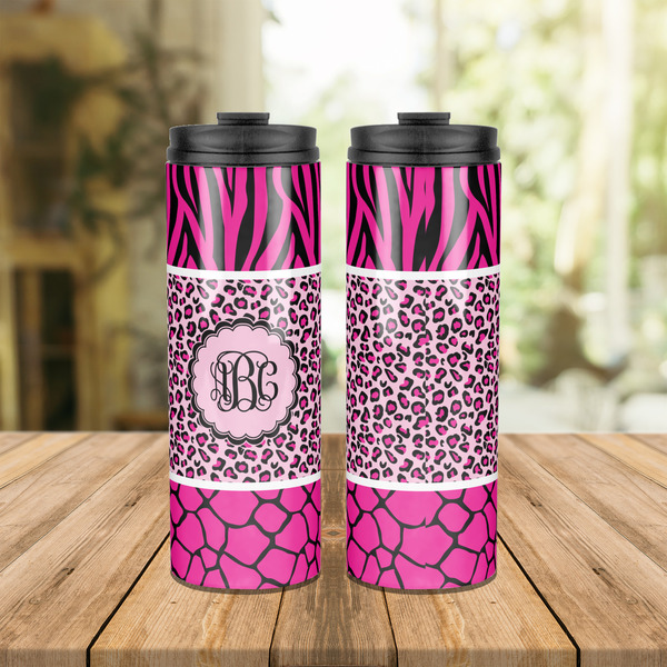 Triple Animal Print Stainless Steel Tumbler - Lifestyle
