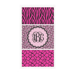 Triple Animal Print Guest Towels - Full Color - Standard (Personalized)