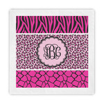 Triple Animal Print Decorative Paper Napkins (Personalized)