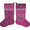 Triple Animal Print Stocking - Double-Sided - Approval
