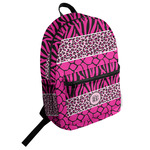 Triple Animal Print Student Backpack (Personalized)