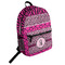 Triple Animal Print Student Backpack Front