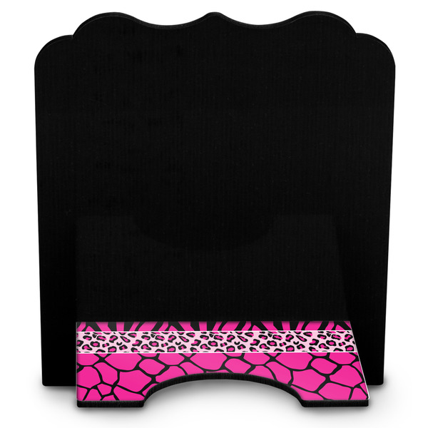 Triple Animal Print Stylized Tablet Stand - Back