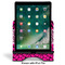 Triple Animal Print Stylized Tablet Stand - Front with ipad