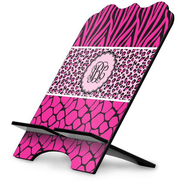 Custom Triple Animal Print Stylized Tablet Stand (Personalized)