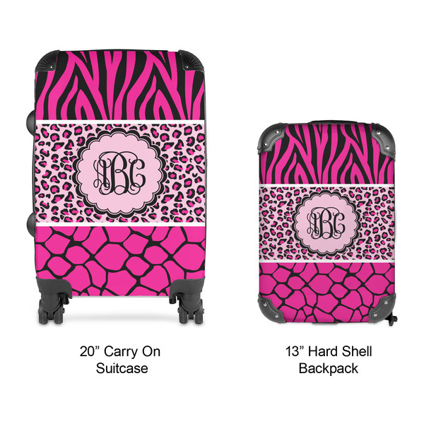 Triple Animal Print Suitcase Set 4 - APPROVAL