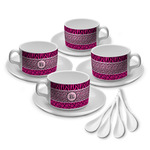 Triple Animal Print Tea Cup - Set of 4 (Personalized)