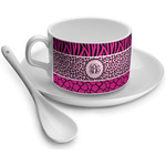 Triple Animal Print Tea Cup (Personalized)