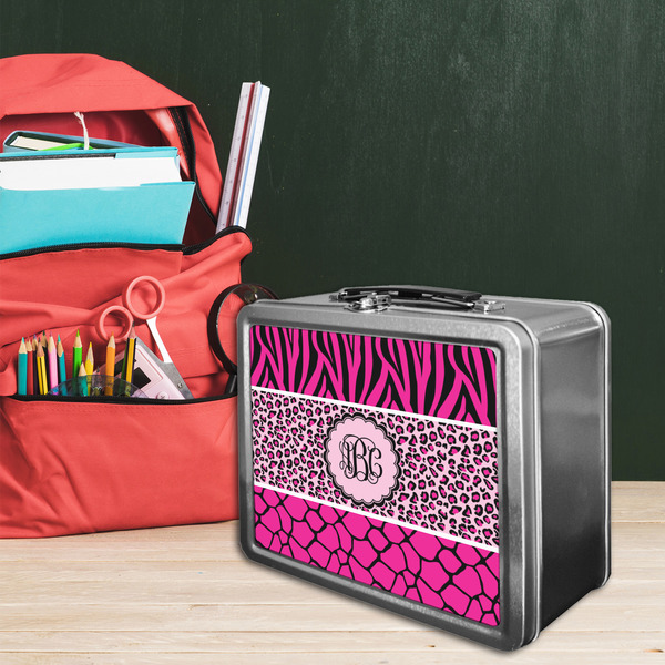 Triple Animal Print Tin Lunchbox - LIFESTYLE