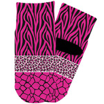Triple Animal Print Toddler Ankle Socks