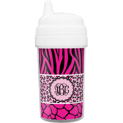 Triple Animal Print Sippy Cup (Personalized)