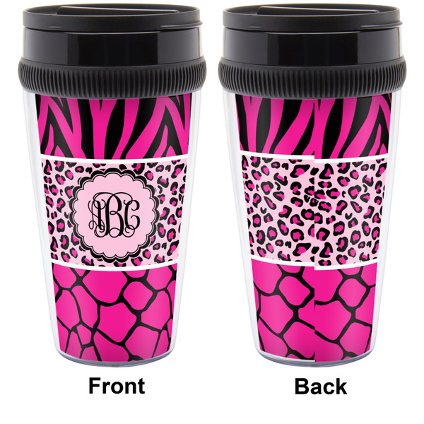 Triple Animal Print Travel Mug Approval (Personalized)