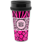Triple Animal Print Acrylic Travel Mug without Handle (Personalized)