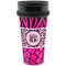 Triple Animal Print Acrylic Travel Mug without Handle (Personalized)