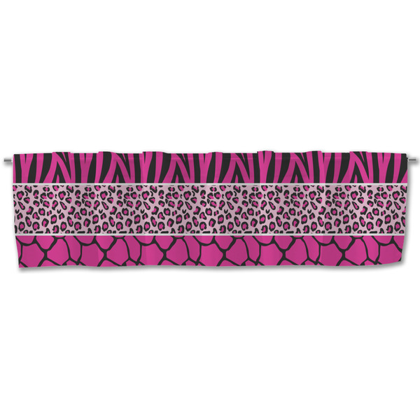 Triple Animal Print Valance - Front