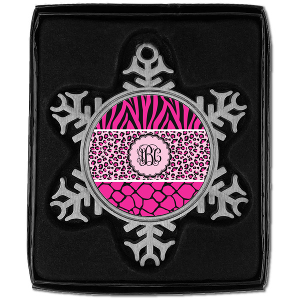 Triple Animal Print Vintage Snowflake - In box