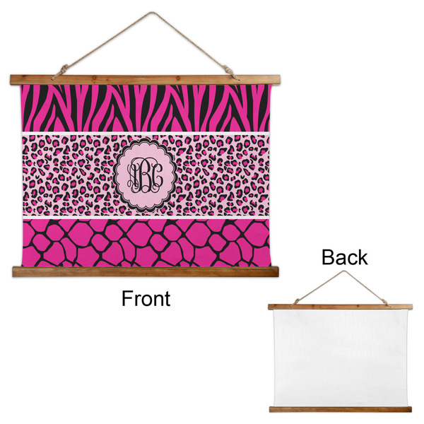 Triple Animal Print Wall Hanging Tapestry - Landscape - APPROVAL