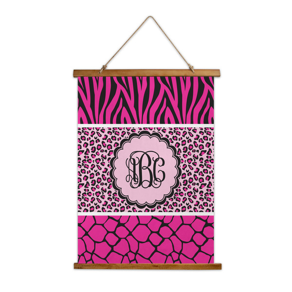 Custom Triple Animal Print Wall Hanging Tapestry (Personalized)