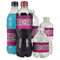 Triple Animal Print Water Bottle Label - Multiple Bottle Sizes