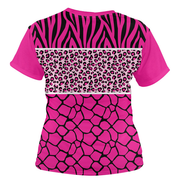 Triple Animal Print Women's T-shirt Back