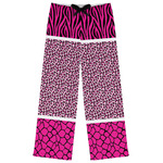Triple Animal Print Womens Pajama Pants - 2XL