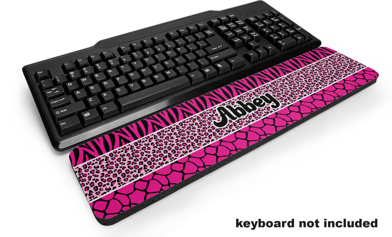 Triple Animal Print Keyboard Wrist Rest (Personalized) YouCustomizeIt