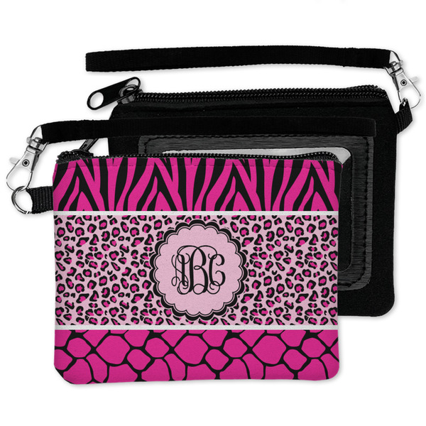 Triple Animal Print Wristlet ID Cases - MAIN