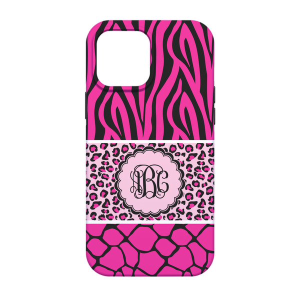 Triple Animal Print iPhone 13 Pro Tough Case - Back