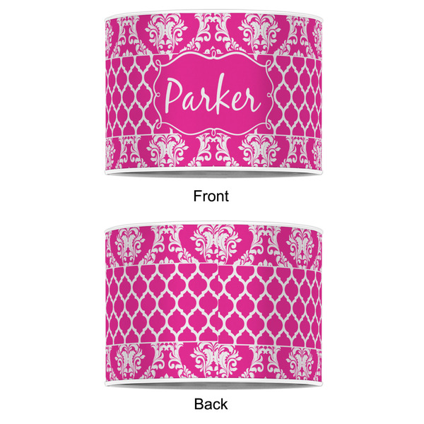 Moroccan & Damask 12" Drum Lampshade - APPROVAL (Poly Film)