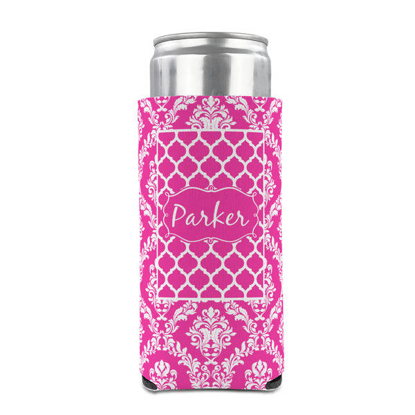 Moroccan & Damask 12oz Tall Can Sleeve - FRONT (on can)
