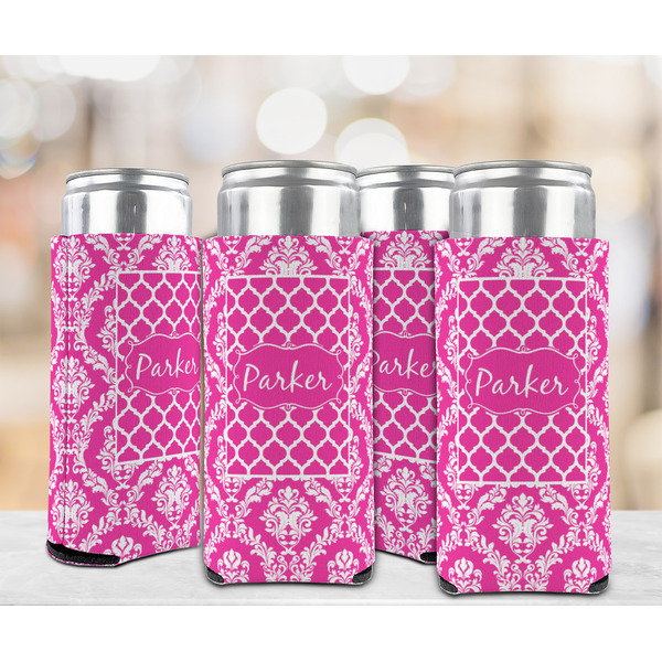Moroccan & Damask 12oz Tall Can Sleeve - Set of 4 - LIFESTYLE