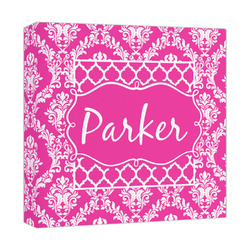 Moroccan & Damask Canvas Print - 12x12 (Personalized)