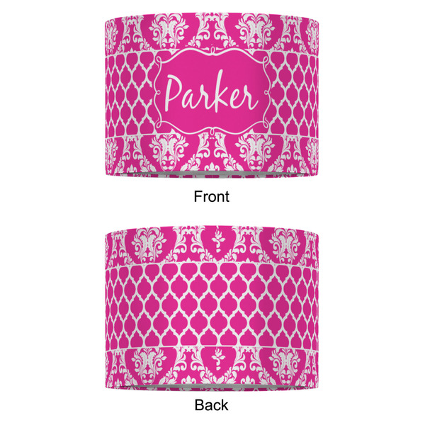 Moroccan & Damask 16" Drum Lampshade - APPROVAL (Fabric)