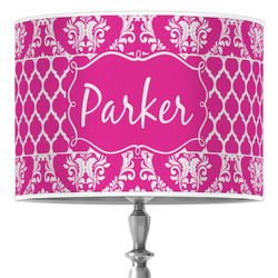 Moroccan & Damask Drum Lamp Shade (Personalized)