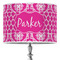 Moroccan & Damask Drum Lamp Shade (Personalized)