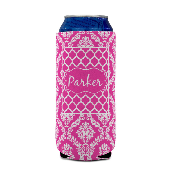 Moroccan & Damask 16oz Can Sleeve - FRONT (on can)