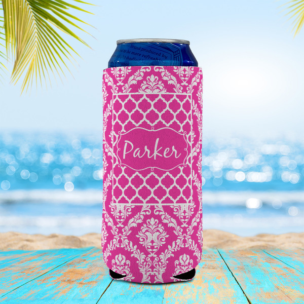 Moroccan & Damask 16oz Can Sleeve - LIFESTYLE