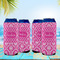 Moroccan & Damask 16oz Can Sleeve - Set of 4 - LIFESTYLE