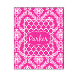 Moroccan & Damask Wood Print - 16x20 (Personalized)