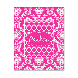 Moroccan & Damask Wood Print - 16x20 (Personalized)