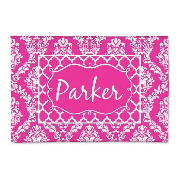 Custom Moroccan & Damask 2' x 3' Indoor Area Rug (Personalized)