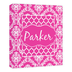 Moroccan & Damask Canvas Print - 20x24 (Personalized)